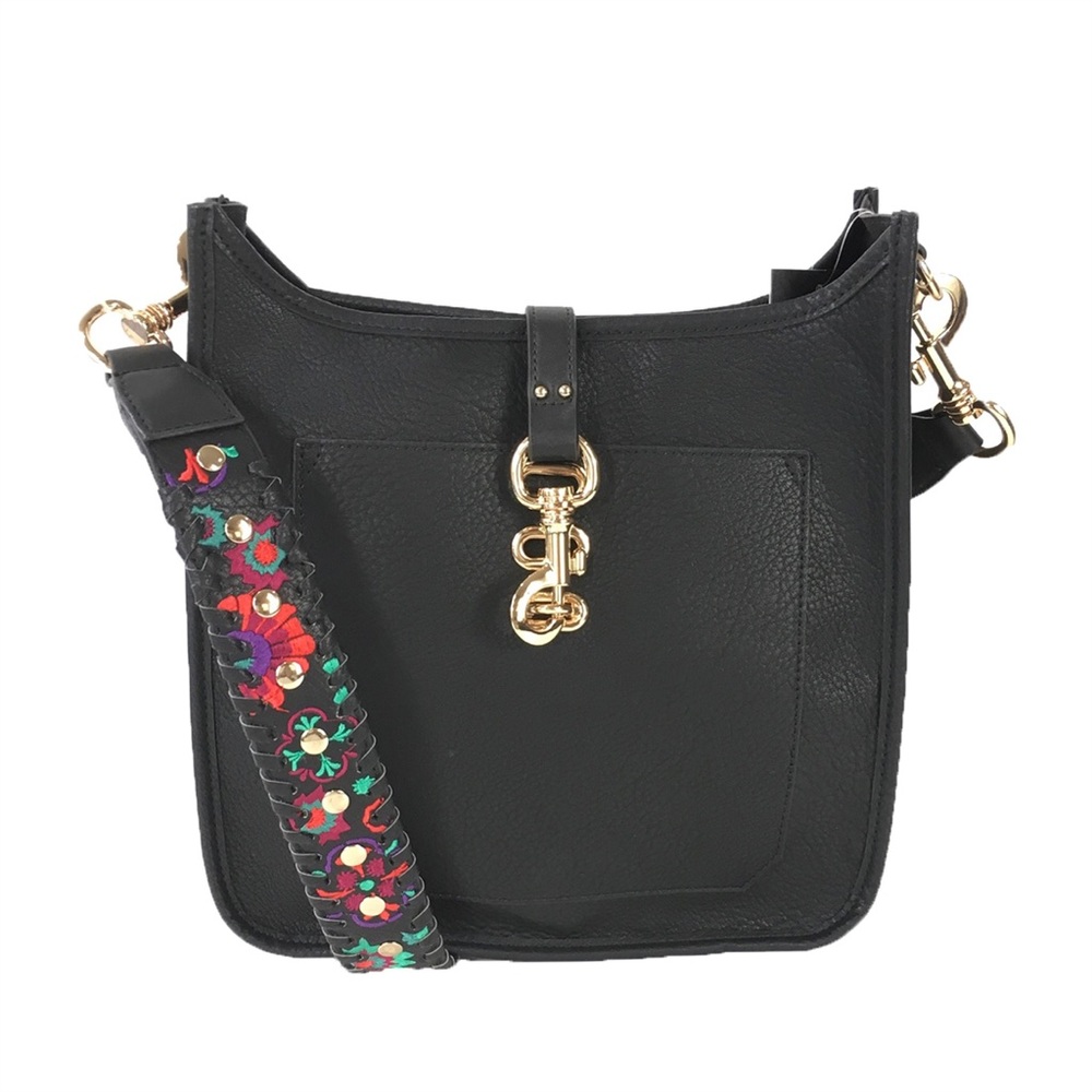 Embroidered Strap Boho Hippie Messenger Bag